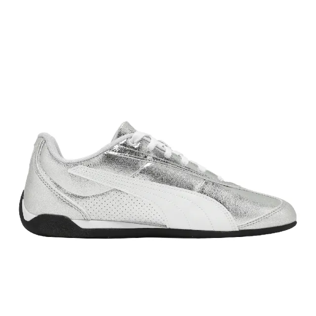 【PUMA】休閒鞋 Replicatch Metallic Whisper 女鞋 銀 賽車鞋 405840-02