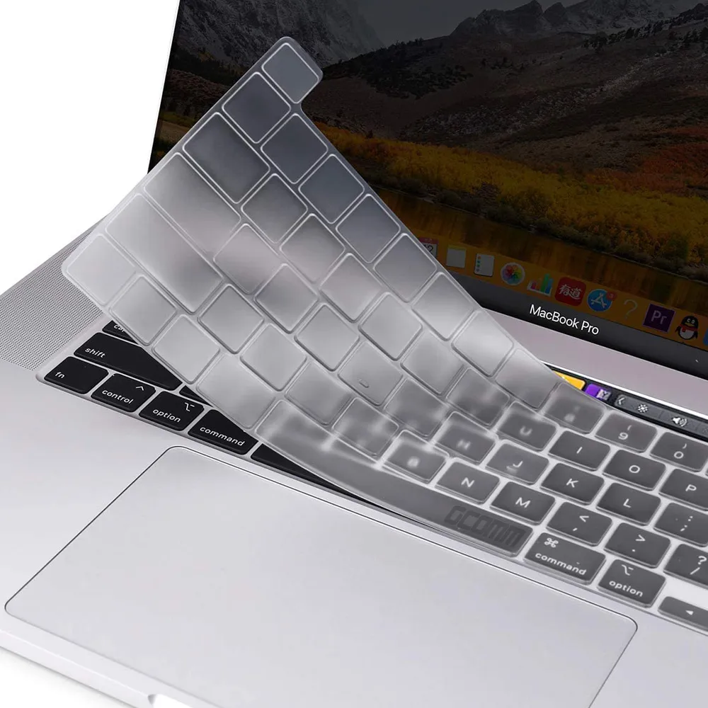【GCOMM】Apple 2025 2024 2023 2022 2021 MacBook Pro Air 14吋 16吋 13吋 15吋 鍵盤保護膜(內附抗靜電布)