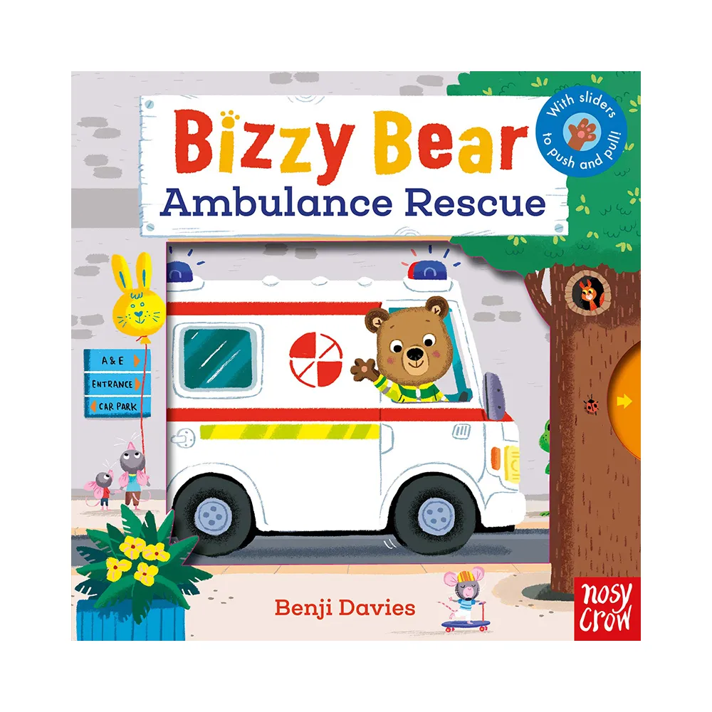 Bizzy Bear: Ambulance Rescue （硬頁書）（英國版）*附音檔QRCode*