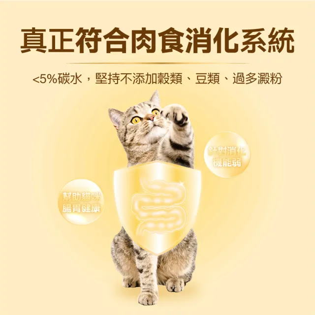 【怪獸部落】貓族鮮肉主食糧800g（鮭魚）(貓咪主食)