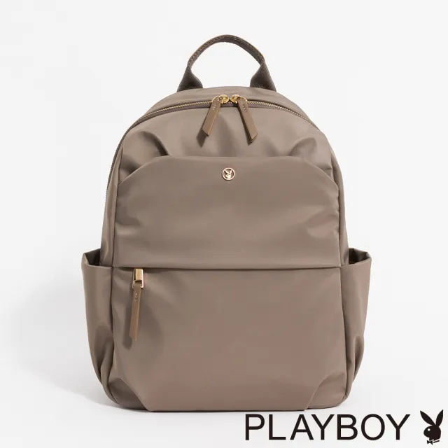 【PLAYBOY】後背包  ExplorePack系列 - 卡其色