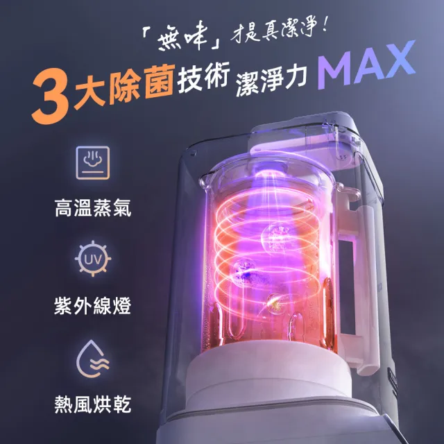 【Giaretti珈樂堤】營養智能調理機/破壁機1.5L(超輕音調理機/降噪果汁機/柔音豆漿機GT-MEB06S)