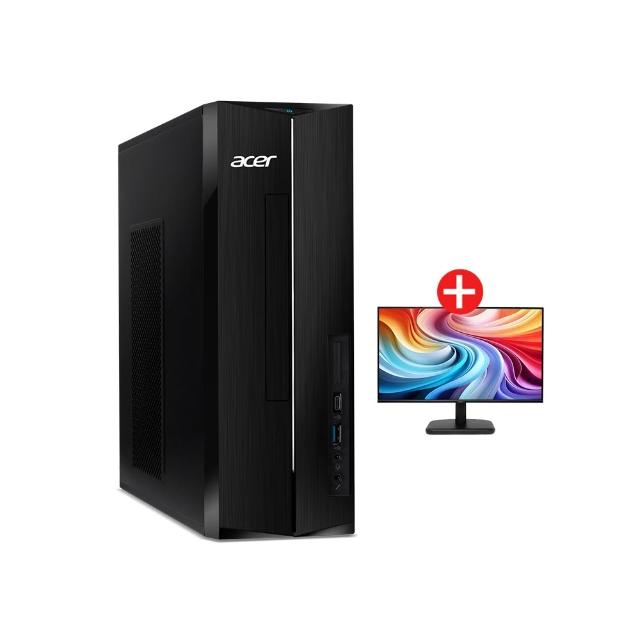 【Acer 宏碁】+24型螢幕★R5-7430U 六核文書電腦(XC-1725/16GB/512G SSD/W11H)