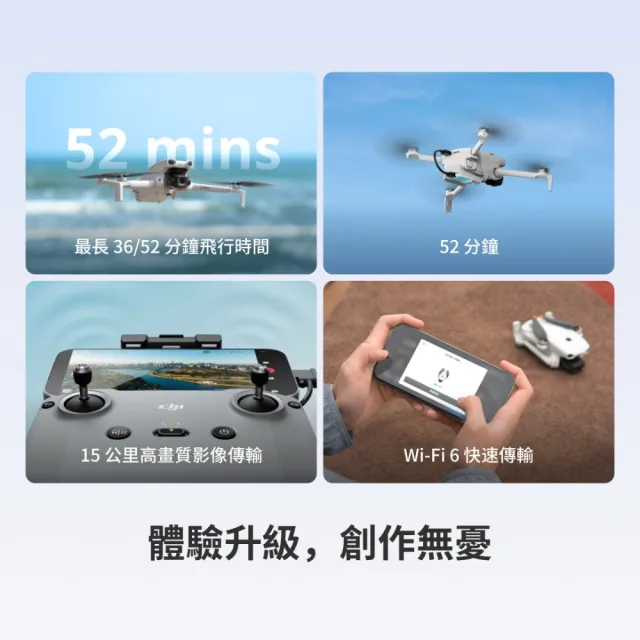 【DJI】LITO 1暢飛套裝(DJI RC-N3) 空拍機/無人機 ｜免註冊｜全向避障