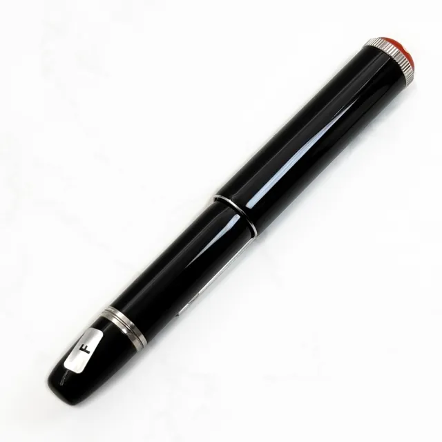 【MONTBLANC 萬寶龍】傳承系列紅與黑「迷你」特別版黑色鋼筆 F 尖(127800)