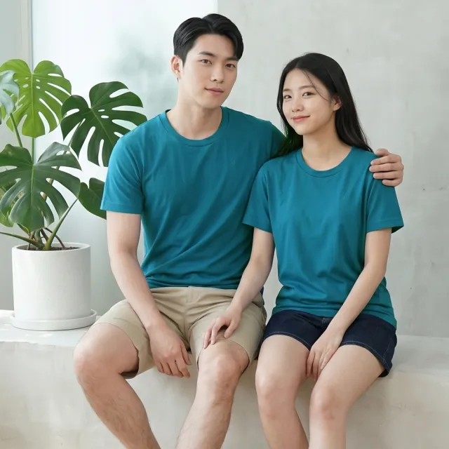 【遊遍天下】MIT台灣製男女款抗UV吸濕排汗短袖機能圓領衫 圓T (S-5L 大尺碼)
