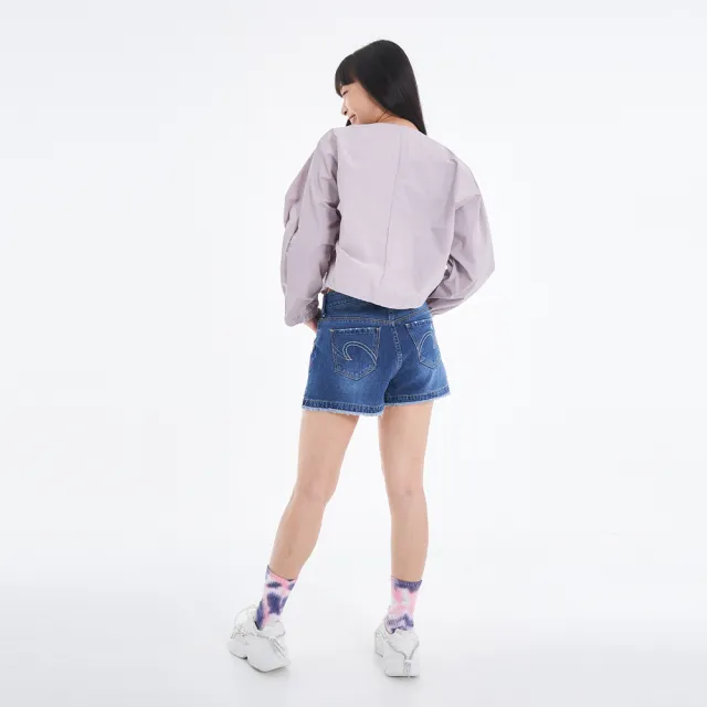 【5th STREET】女裝 短版外套 薄外套 紫色(510600)