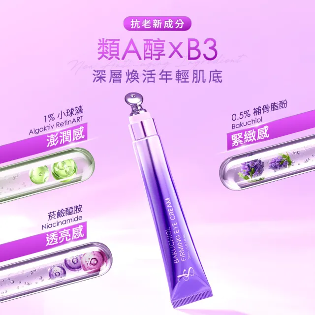 【JS 婕洛妮絲】類A醇緊緻撫紋眼霜20ml（緊緻撫紋）