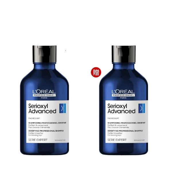 【L’OREAL 巴黎萊雅PRO】絲芮雅平衡健髮露雙入組(洗髮精/健髮/蓬鬆/頭皮養護)
