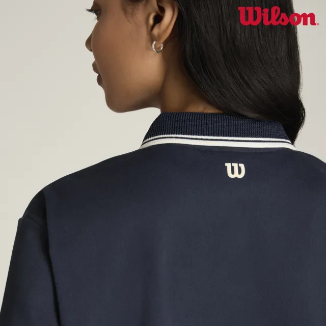 【WILSON】Linden Relaxed Polo Classic Navy 女款 服飾 POLO衫 海軍藍 WE00042U001001