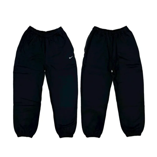 【NIKE 耐吉】W Lab Solo Swoosh Pant 經典棉褲 黑色 DA0334-010