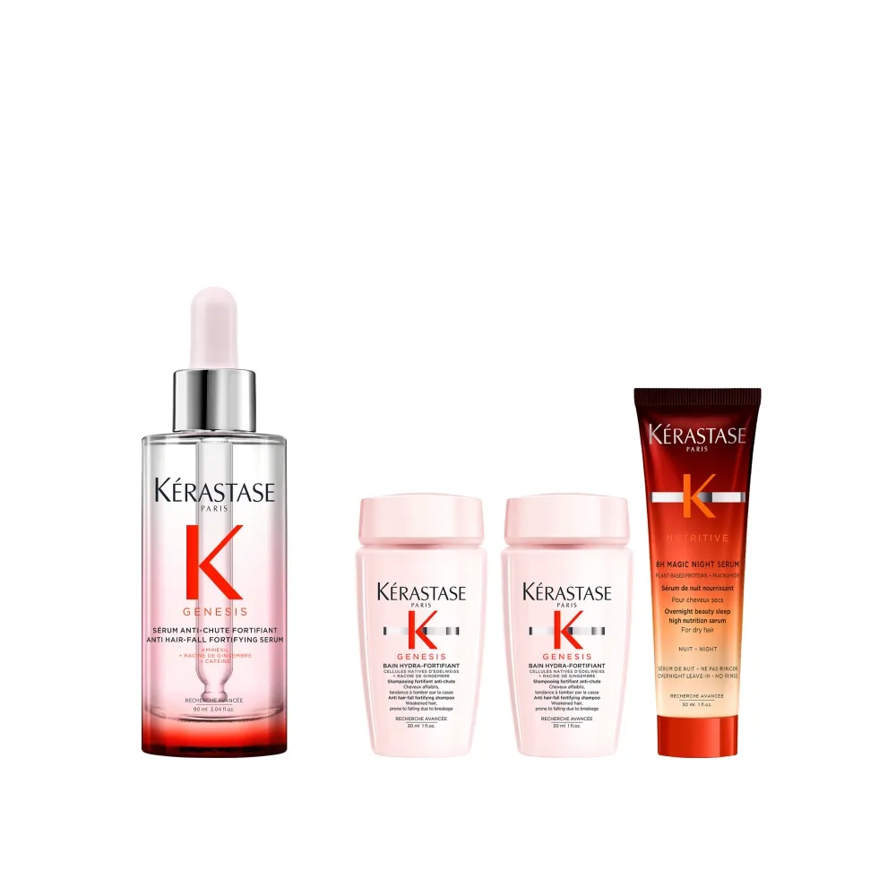 【KERASTASE 巴黎卡詩】粉漾芯生頭皮調理精華90ml(頭皮精華/頭皮保養/蓬鬆/養髮)