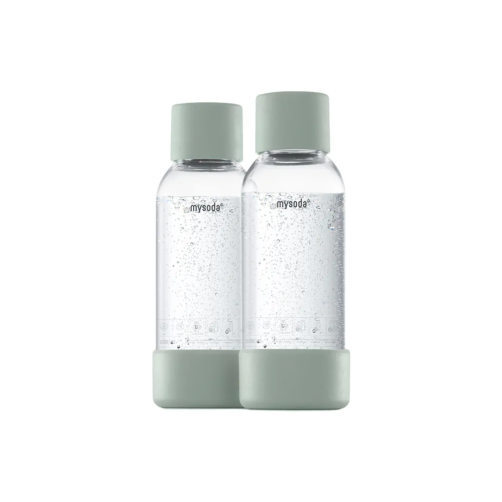 【mysoda芬蘭】500ml專用水瓶2入(綠色)