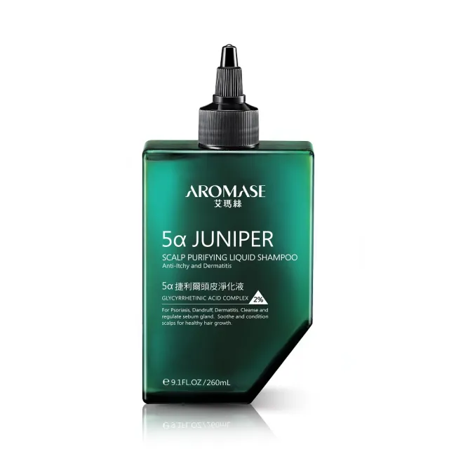 【Aromase 艾瑪絲】2% 5α捷利爾頭皮淨化液-涼感260mlx3入(草本植萃/深層淨化頭皮老廢角質)
