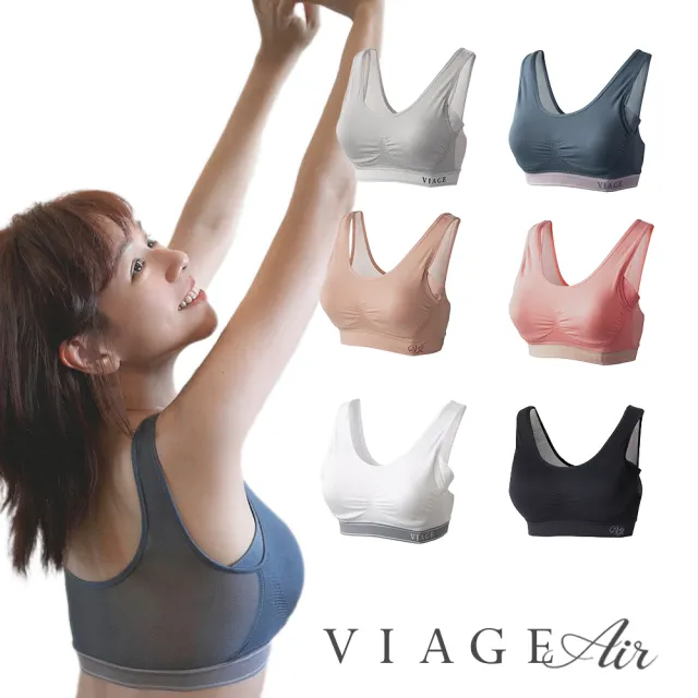 【Viage】單件/夏于喬代言日本直送-晚安立體美型內衣無鋼圈(舒涼款)