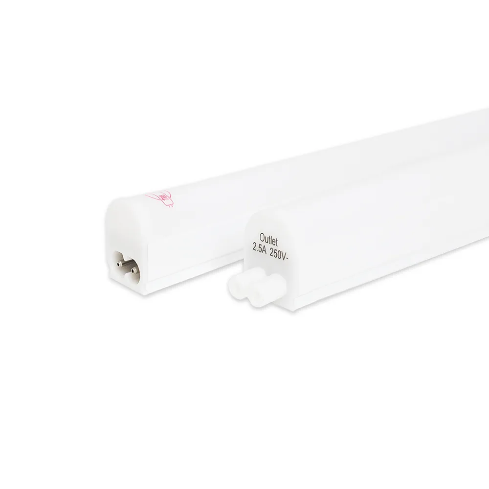 【旭光】2入組 LED支架燈 5W 白光 黃光 自然光 1尺 全電壓 層板燈 串接燈具 附串接線