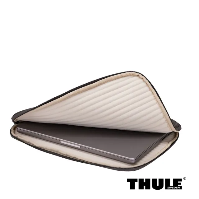 【Thule 都樂】Subterra 2 14吋 MacBook 筆電保護袋 香根草灰色 (週年慶/露營/旅行/收納)