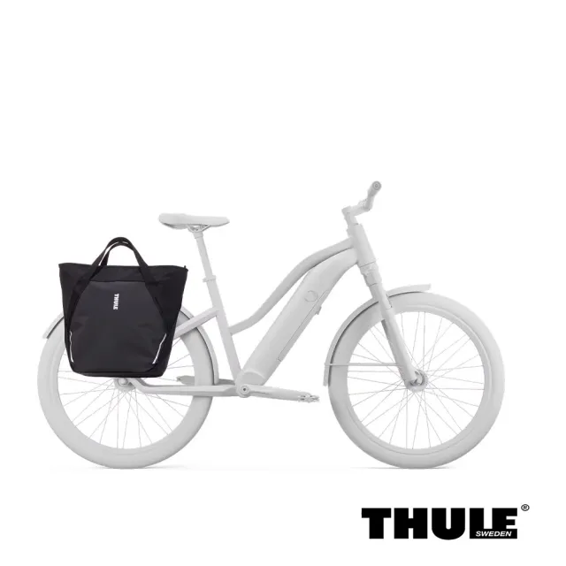 【Thule 都樂】Chasm 自行車用 InLock 托特包 25L 黑色 (週年慶/露營/旅行/收納)