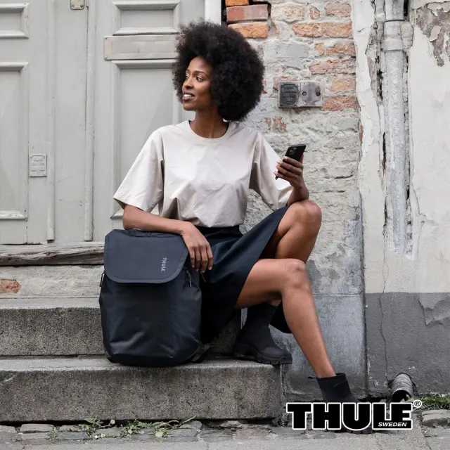 【Thule 都樂】Subterra 2 可擴展旅行背包 26L 香根草灰色 (週年慶/露營/旅行/收納)