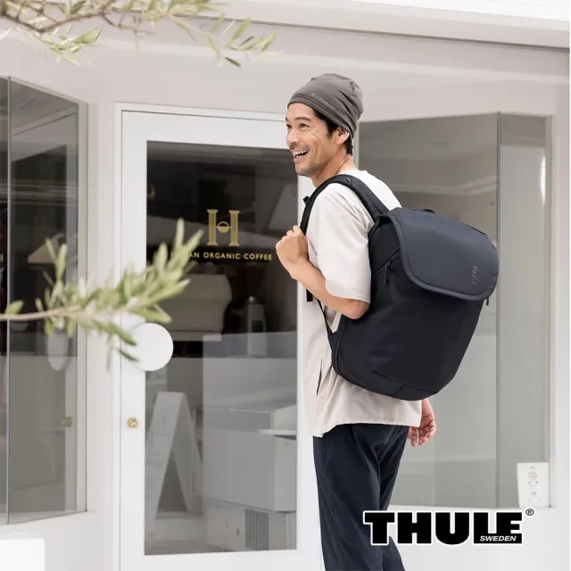 【Thule 都樂】Subterra 2 可擴展旅行背包 26L 黑色 (週年慶/露營/旅行/收納)
