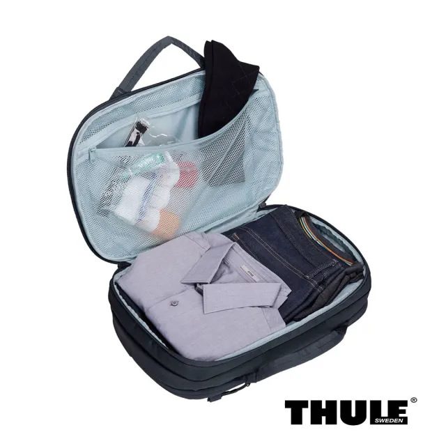【Thule 都樂】Subterra 2 混合旅行袋 15L 板岩深灰色 (週年慶/露營/旅行/收納)