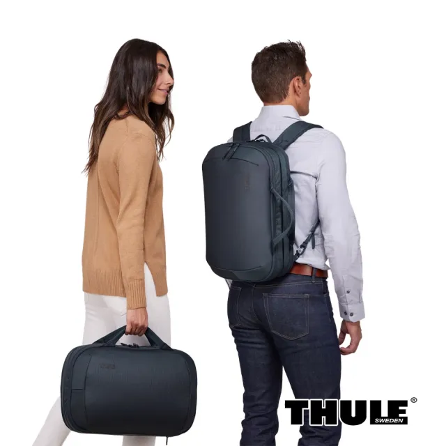【Thule 都樂】Subterra 2 混合旅行袋 15L 板岩深灰色 (週年慶/露營/旅行/收納)