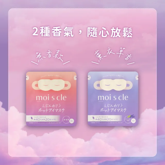 【IRIS】moiscle蒸氣眼罩10片裝4入組 MSM系列(眼睛放鬆/眼部舒緩/熱敷/禮物/眼睛疲勞/睡眠眼罩/一次性眼罩)