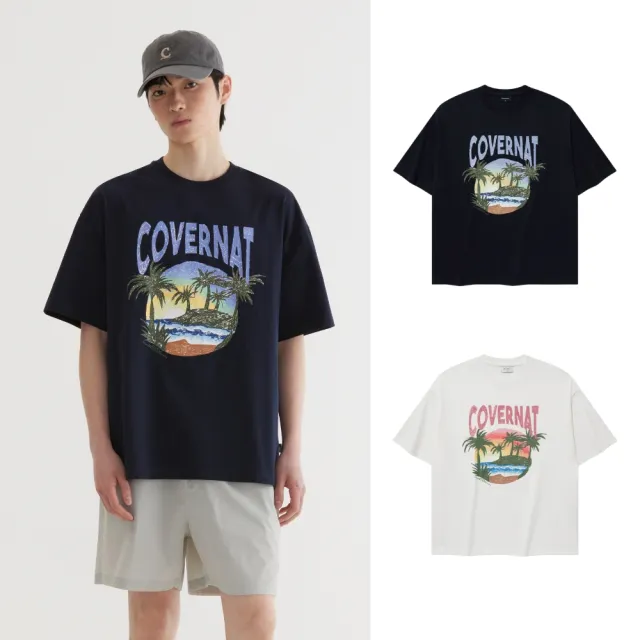 【COVERNAT】男女款-Logo圖案短袖T恤(多款任選)
