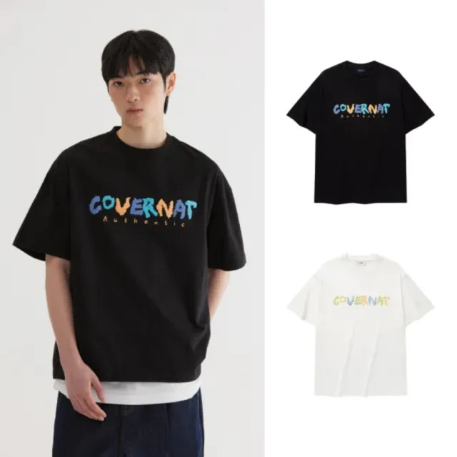 【COVERNAT】官方旗艦館 男女款-Logo圖案短袖T恤(多款任選)