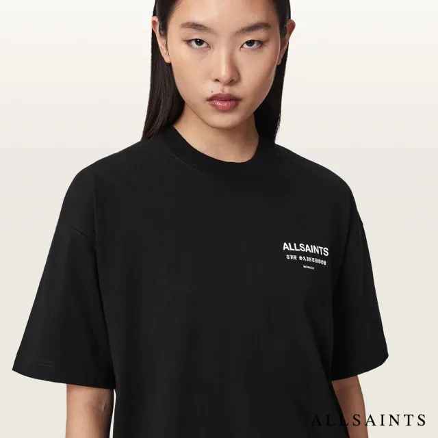 【ALLSAINTS】ELIANA 寬版短袖T恤 W052JF(寬鬆版型)