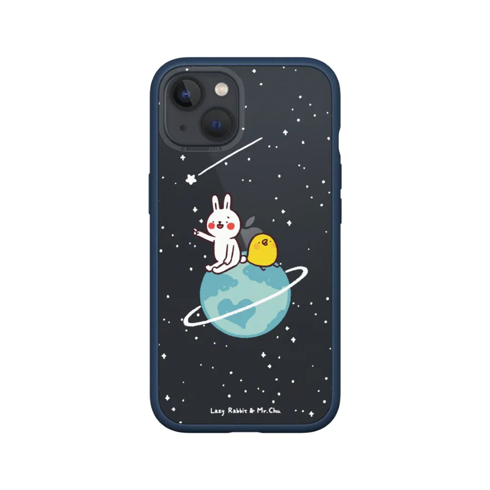 【RHINOSHIELD 犀牛盾】iPhone X/Xs/XR/Xs Max系列 Mod NX手機殼/懶散兔與啾先生-小宇宙(懶散兔與啾先生)
