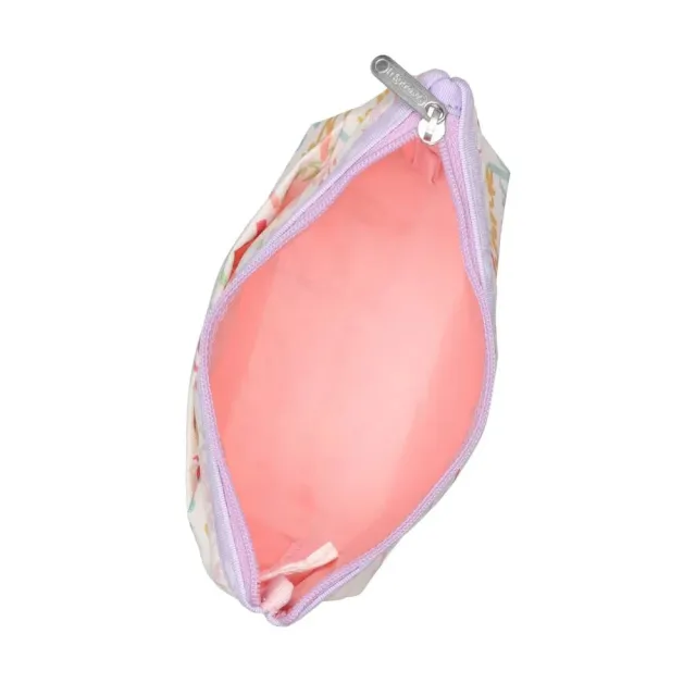【Lesportsac】Small Sloan Cosmetic 小梯形化妝包 收納包 盥洗包 女包(紐約塗鴉風)
