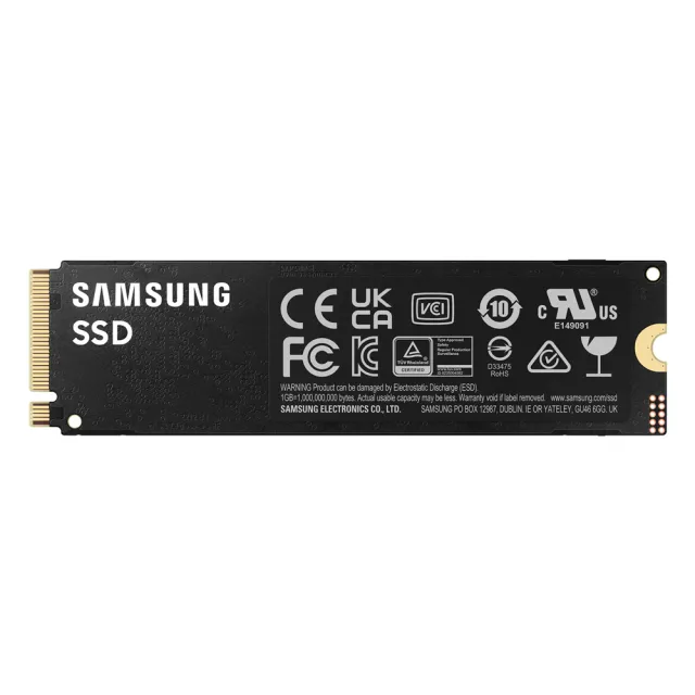 【Samsung 三星】990 PRO 2TB M.2 2280 PCIe 4.0 SSD固態硬碟(MZ-V9P2T0BW/讀7450M/寫6900M)