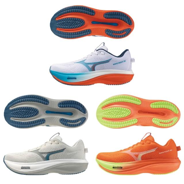 【MIZUNO 美津濃】WAVE RIDER 30 男款慢跑鞋 J1GM2620XX J1GM2621XX(任選一色)