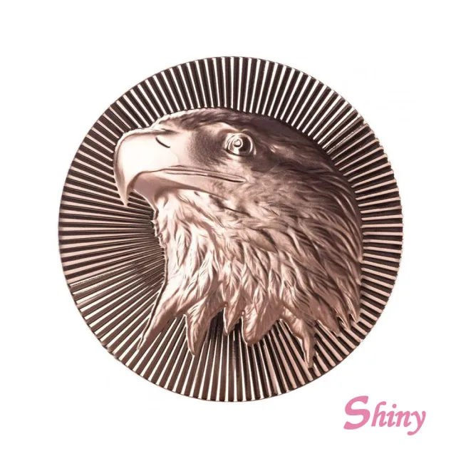 【Shiny 炫麗】Scottsdale老鷹銅章1盎司(重量：1常衡盎司)