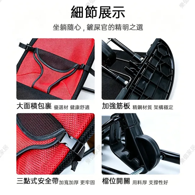 【星優】寵物搖搖椅 寵物躺椅 寵物搖床 寵物折疊搖椅 寵物睡覺搖椅 承重30斤 四季款-黑色棉布加固面料