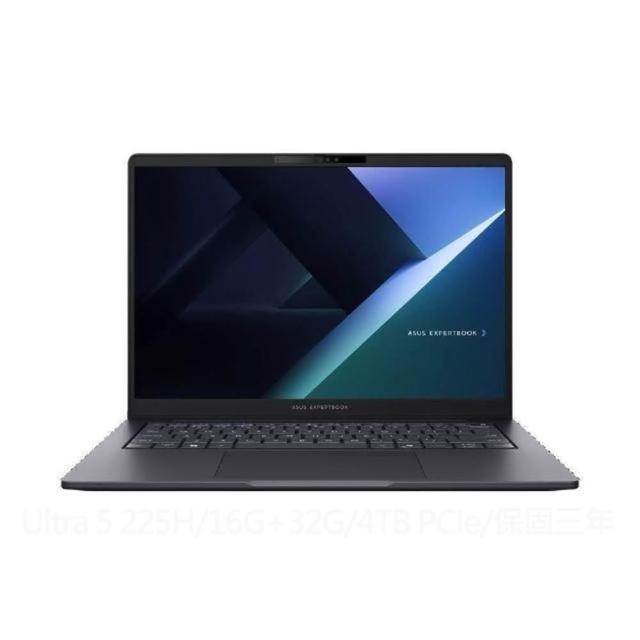 【ASUS 華碩】特仕款 14吋 AI商務筆電(Expertbook B5405CCA/Ultra5-225H/16G+16G/1TB PCIe/W11P)