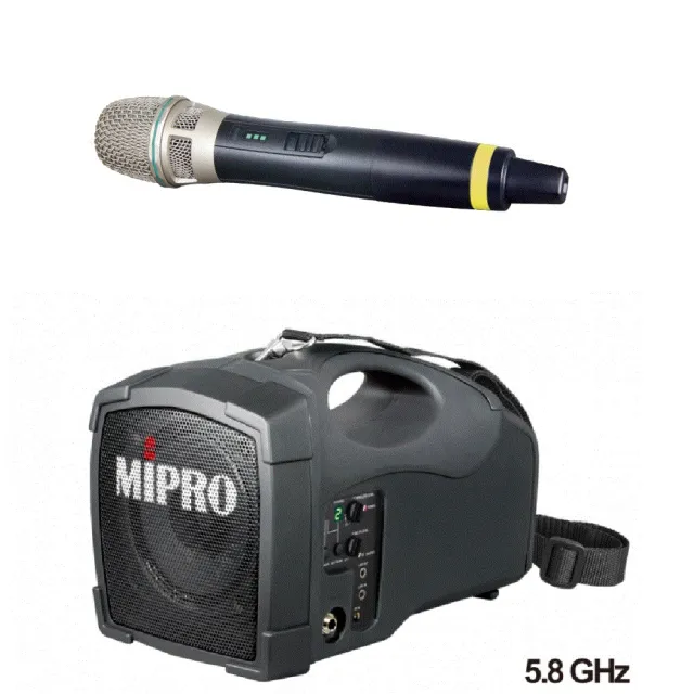 【MIPRO】送原廠背包超迷你肩掛式藍芽無線喊話器(MA-101G)