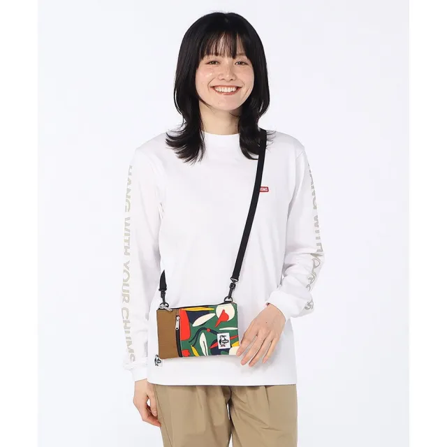 【CHUMS】CHUMS 休閒 Smart Phone Shoulder Sweat Nylon手機收納肩背包 Big Motif 男女 (CH603611Z403)