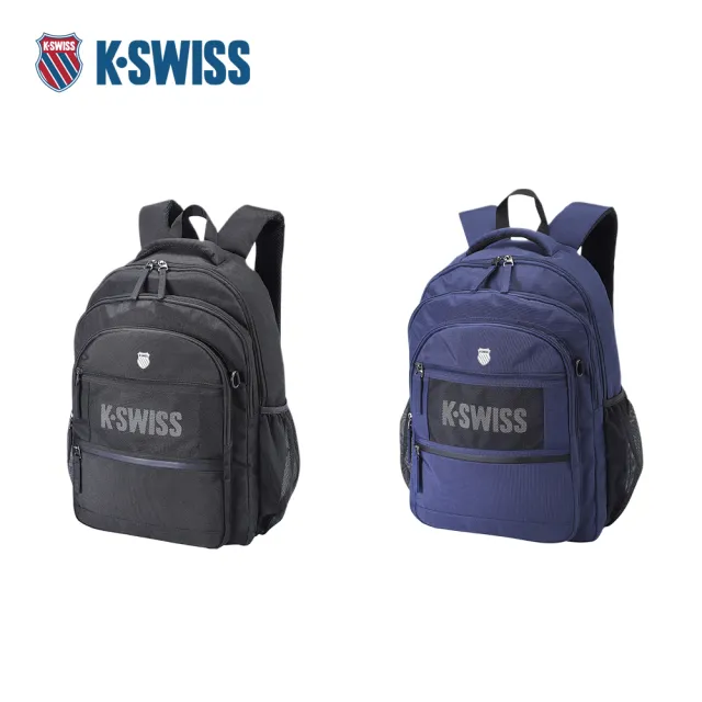 【K-SWISS】大容量多口袋休閒後背包 書包 防撞筆電收納 26FW BACKPACK 1 男包女包 多色 (BG818)