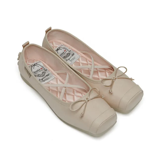 【Rockfish Weatherwear】TOECAP BALLET FLAT_SATIN 拼接芭蕾平底鞋 多色 女鞋