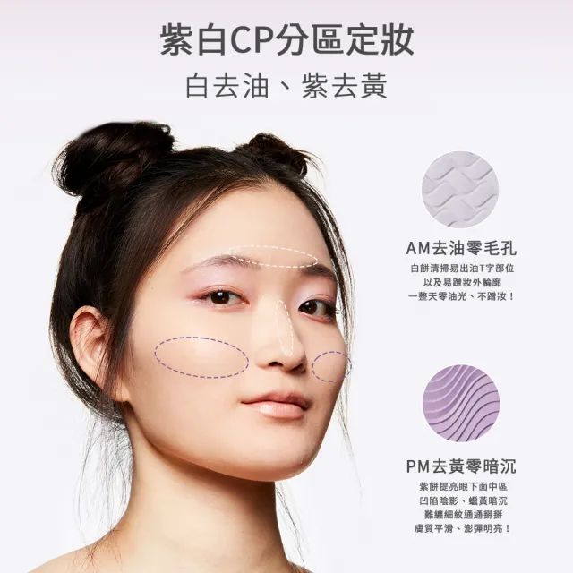 【M.A.C】全新上市 口袋雙色濾鏡蜜粉餅(#小紫盤 #紫白餅)