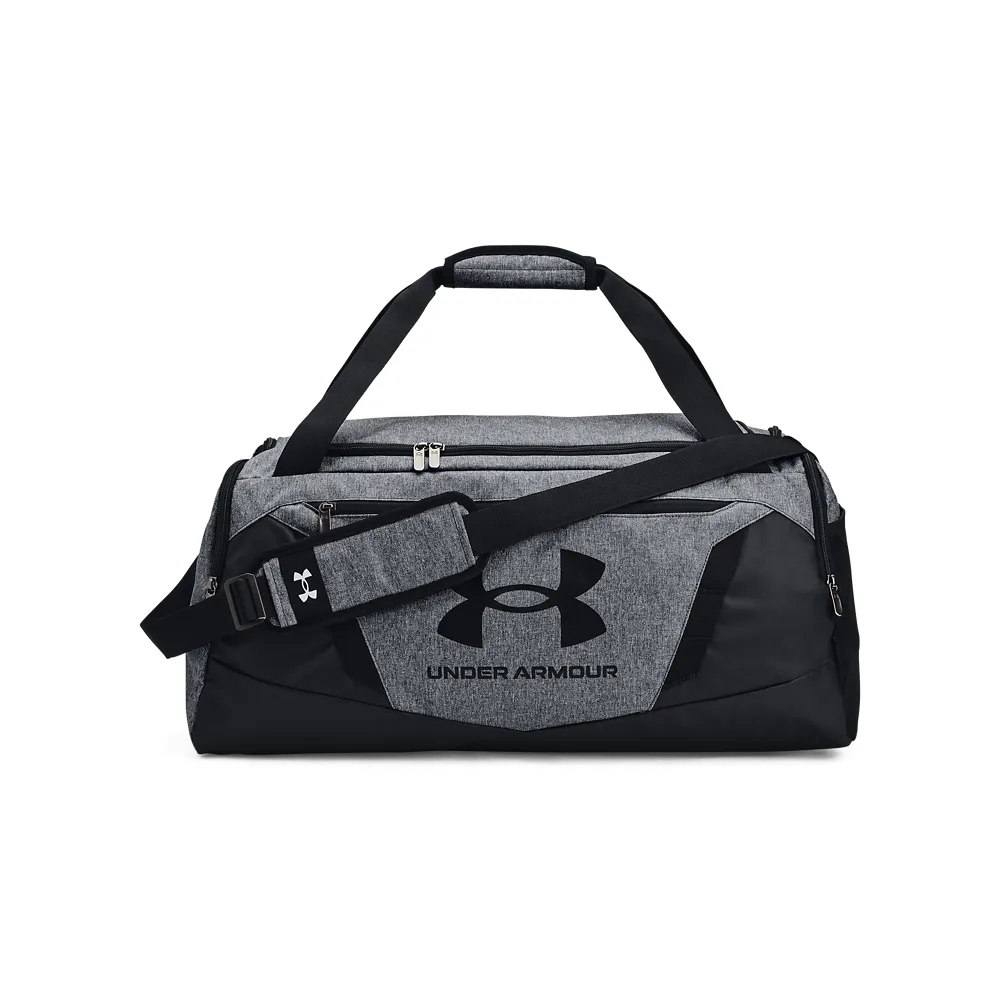【UNDER ARMOUR】UA 男女同款 Undeniable 5.0 Duffle MD旅行包_1369223-012(黑灰色)