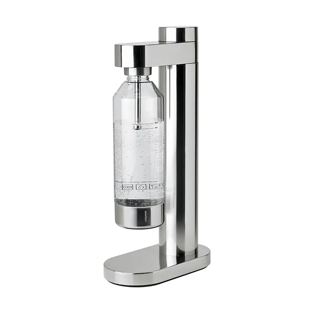 【IUSE】丹麥 Stelton Brus 氣泡水機/耀銀(北歐/氣泡水機/鋼瓶)