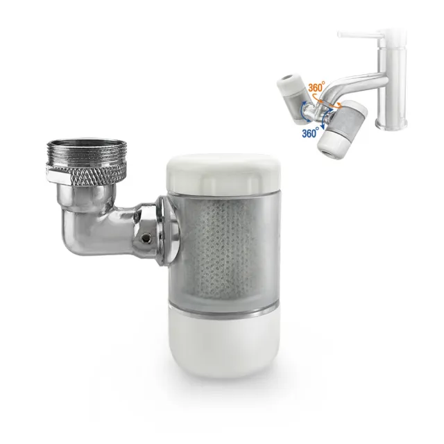 【特力屋】全方位除氯濾淨導水器 T60