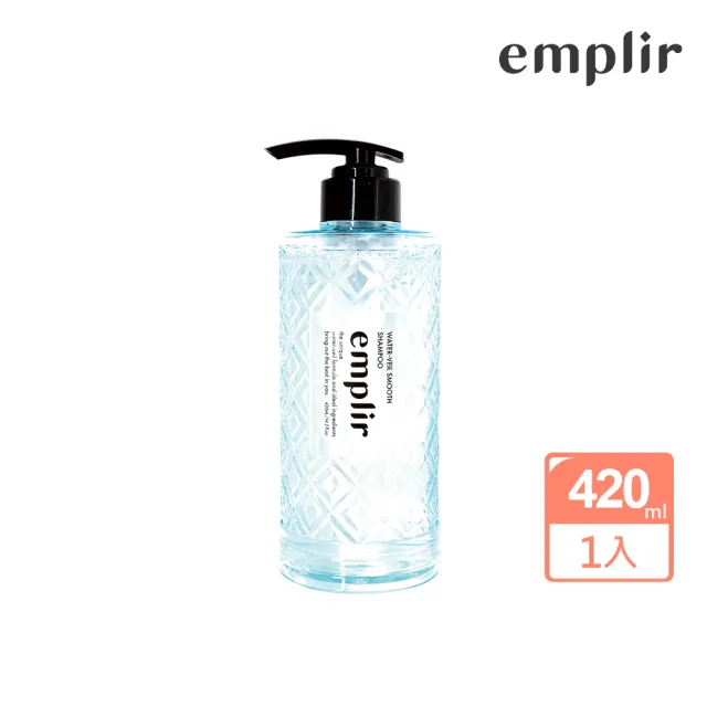 【emplir】安珀麗水柔花漾洗髮精 420mL(溫和保濕/水潤修護/無矽靈/頭皮護理)
