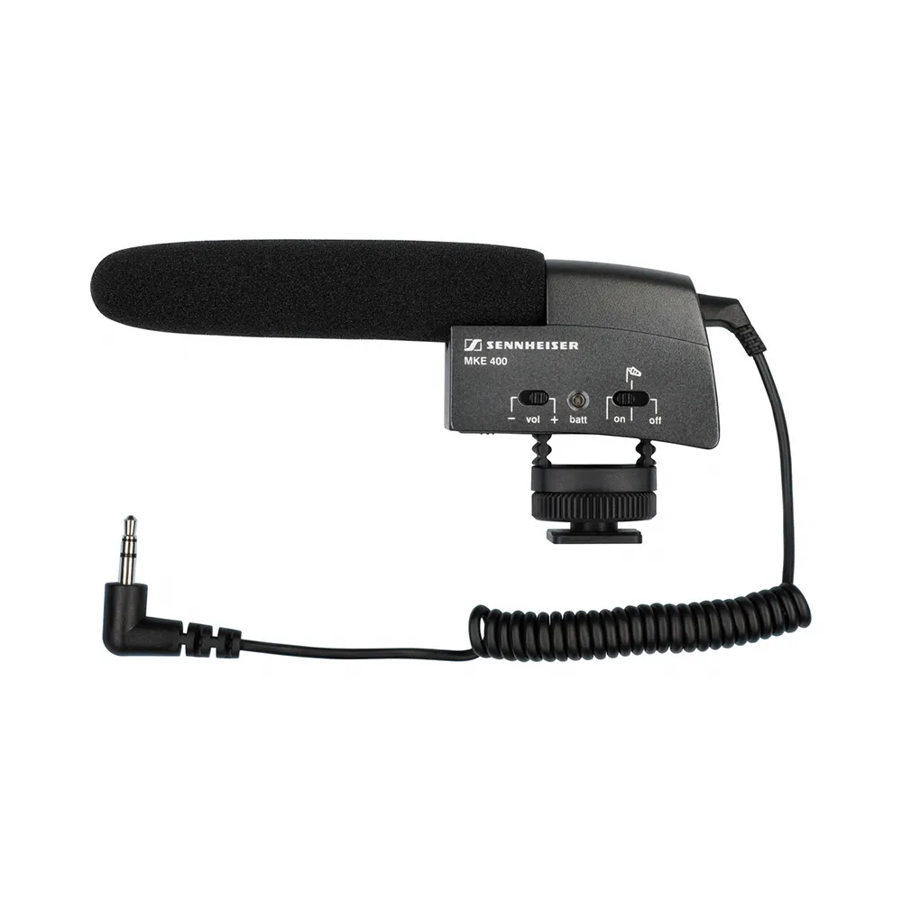 【SENNHEISER 森海塞爾】德國 聲海 MKE 400 熱靴式電容式收音麥克風(公司貨)