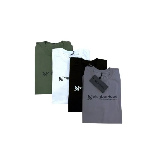 【NEIGHBORHOOD】Neighborhood Nh. Tee SS - 3 黑/灰/軍綠/白 短Tee 252PCNH-ST03