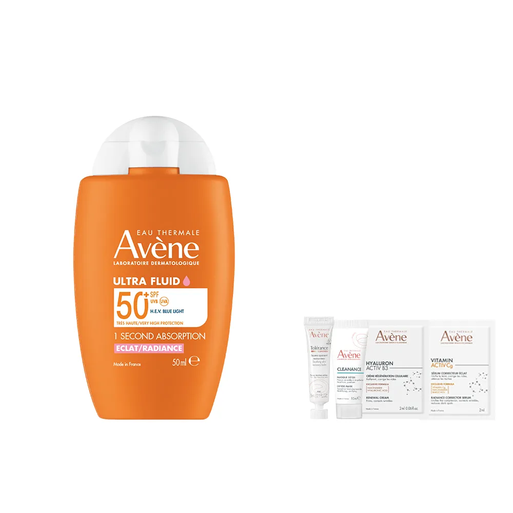 【Avene 雅漾】官方直營 亮顏潤色防曬乳SPF50+ 50ml