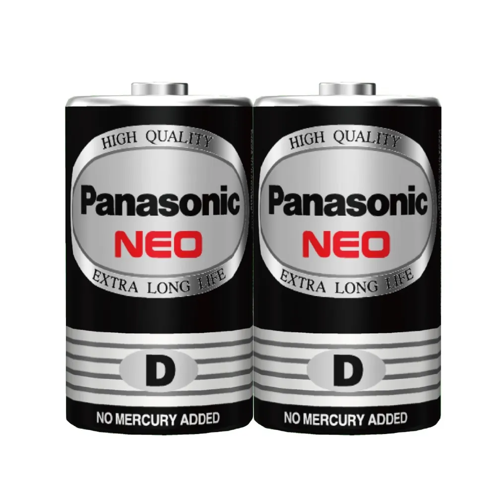 【Panasonic 國際牌】錳乾電池(1號2入)